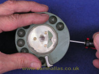 Removing the dial window
