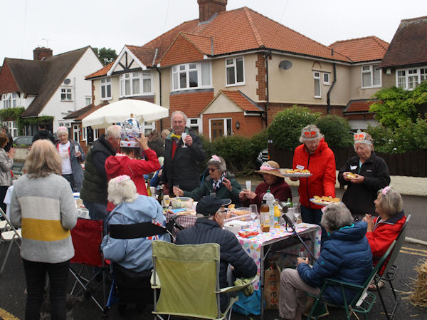 West Hill street party