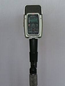 Zoom H2 digital recorder