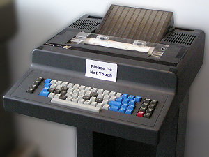Electronic teleprinter