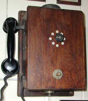 Telephone with selector switch