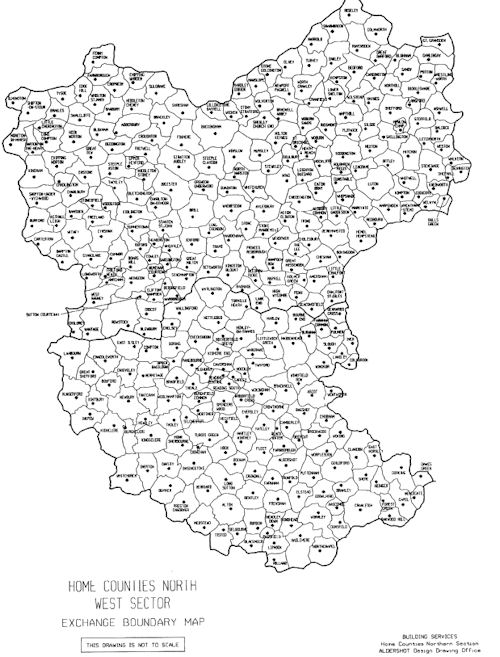 Small version of Home Counties NW Sector map