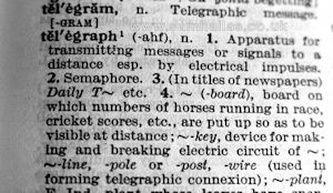 Dictionary entry