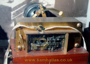 Morse tape transmitter