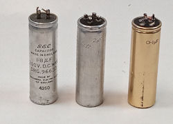 Tubular capacitors